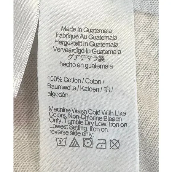 J. Crew Collector Palms Graphic Cotton Tee BY964 Size M - Picture 11 of 12